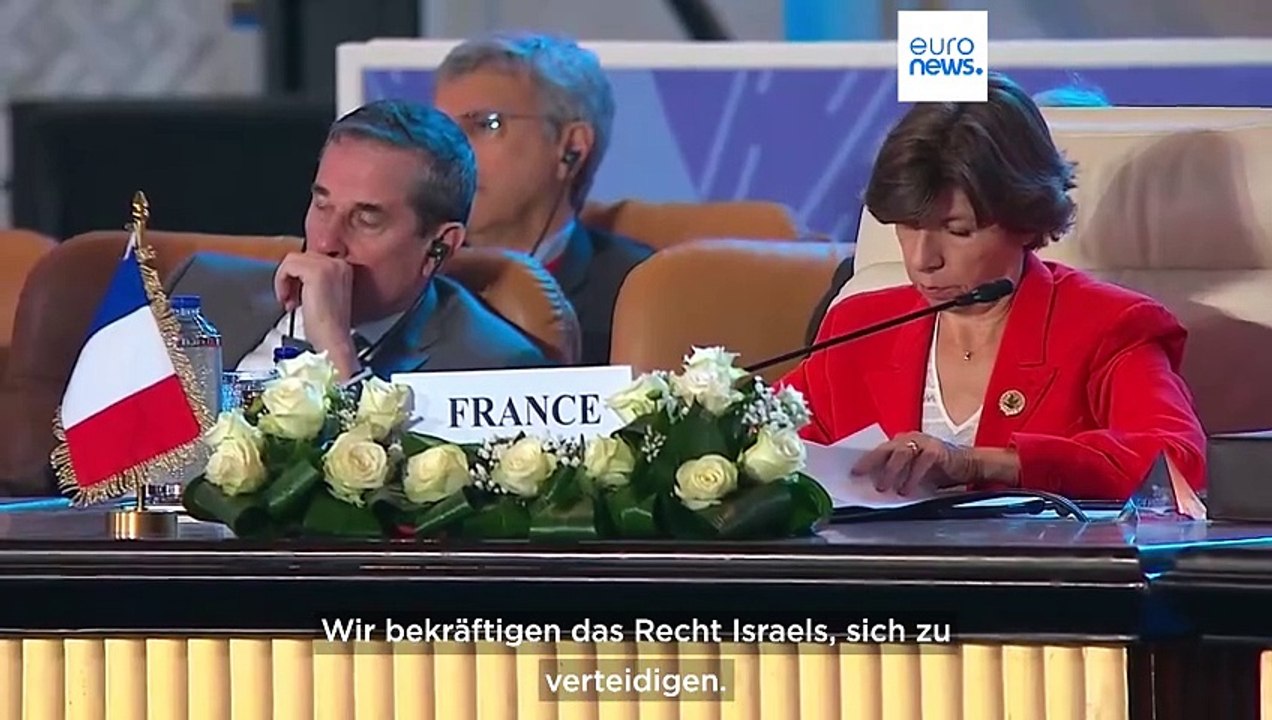 Keine Ergebnisse beim Kairoer Friedensgipfel zum Nahost-Konflikt