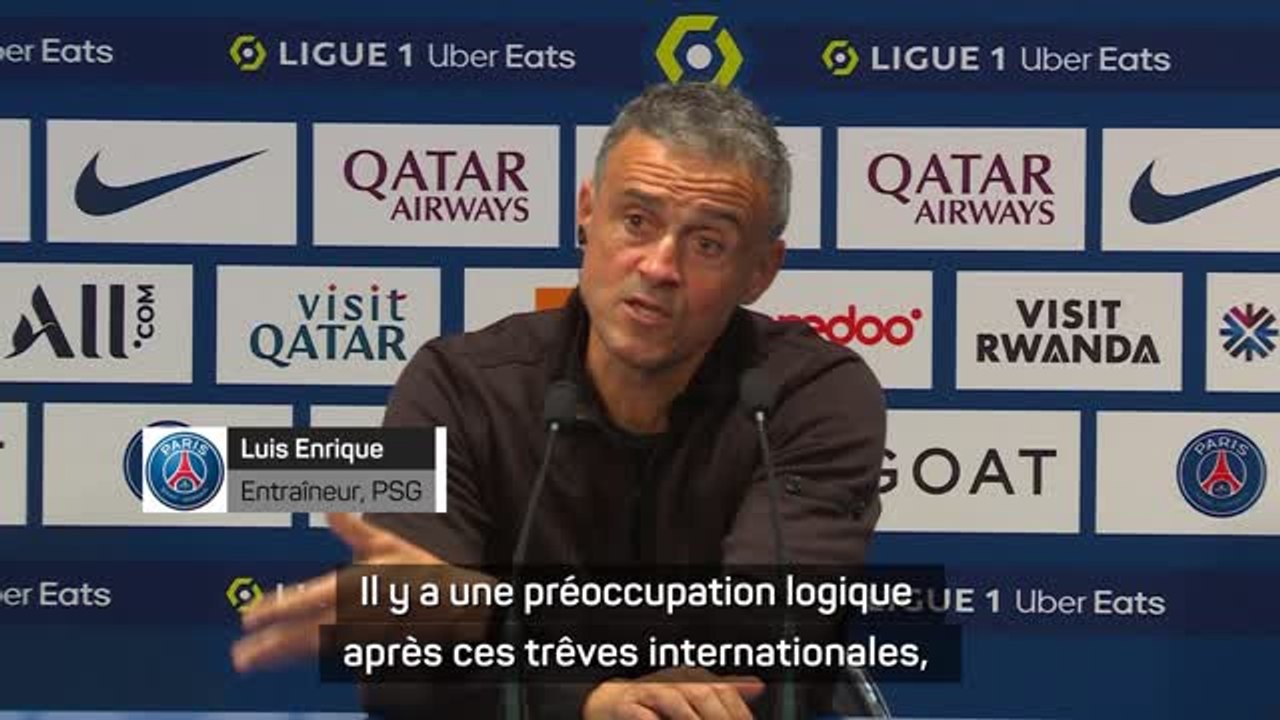 9e j. - Luis Enrique : "On est plus imprévisibles"