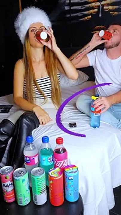 On goûte des boissons insolites  #boissons #insolites #food #water #cocktails