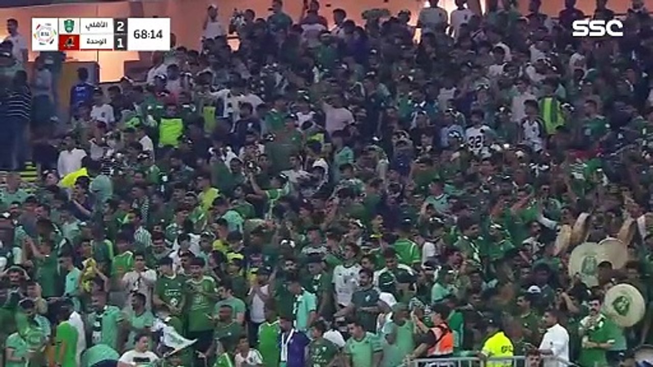 إيبانيز يُضيف الهدف الثاني للأهلي بعد تمريرة سحرية من رياض محرز.