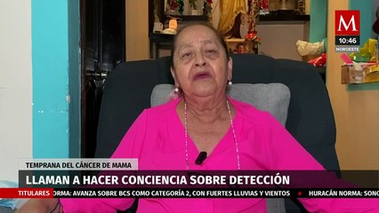 Gladys, mujer que venció el cáncer de mama y el covid-19 durante el mismo año