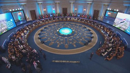 Dirigentes reunidos en cumbre en Egipto piden un "alto el fuego" y ayuda para Gaza