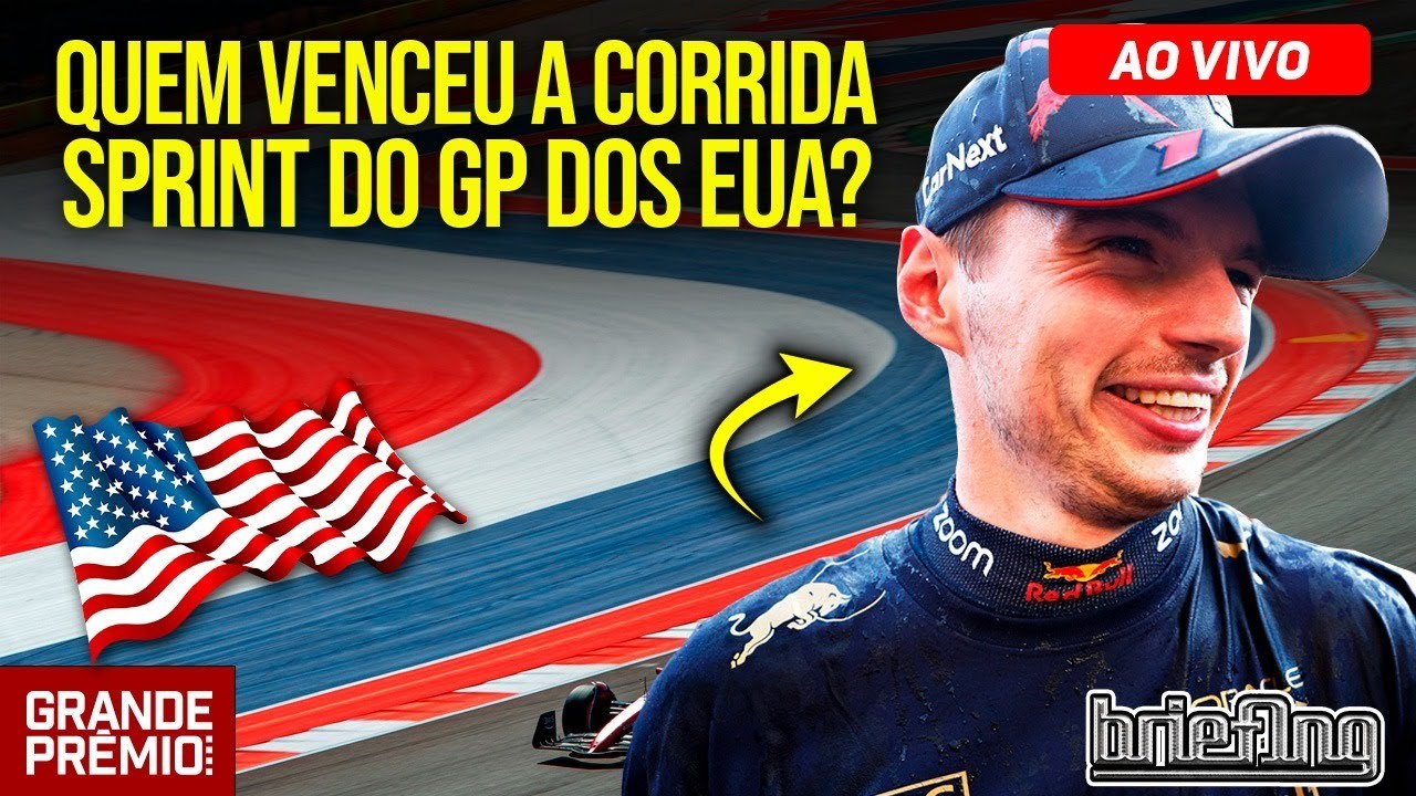 AO VIVO! F1 2023 nos Estados Unidos: tudo sobre a CORRIDA SPRINT | Briefing