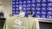 Watch: Haynes King and Jamal Haynes Press Conference after loss to Boston College