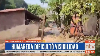 Fuego en Buena Vista dificultó el tráfico a los conductores