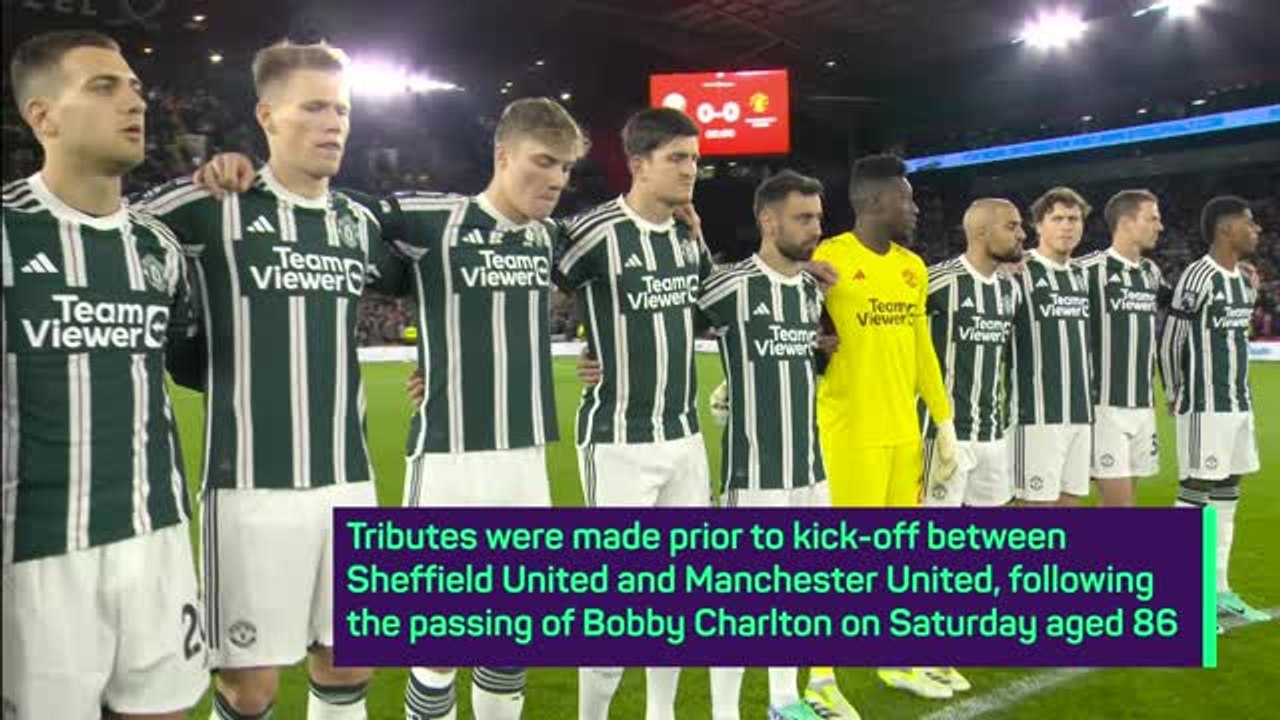 Manchester United and Sheffield United honour B...