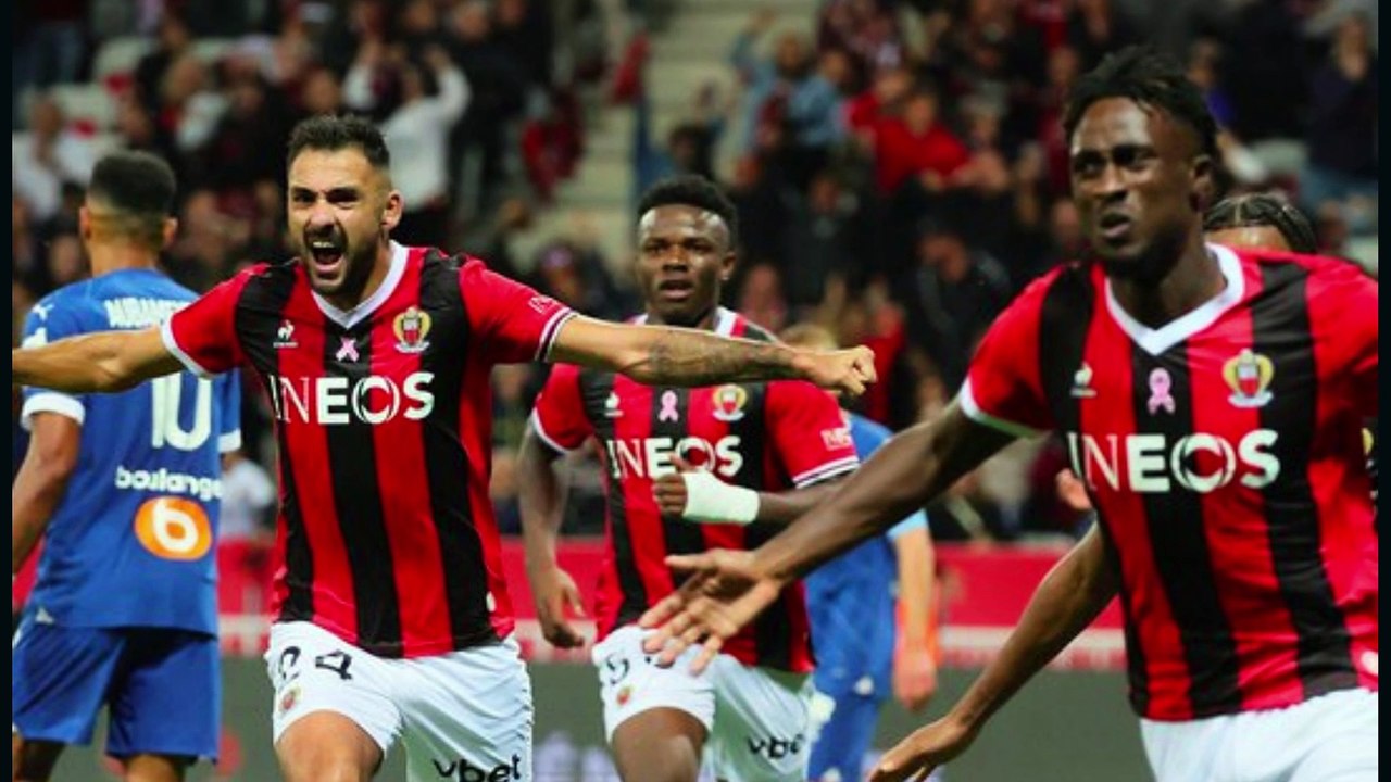 NICE 1-0 OM : Résumé et buts de match l'OGC Nice vs Olympique de Marseille