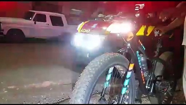 Ciclista fica ferida ao sofrer queda no Interlagos