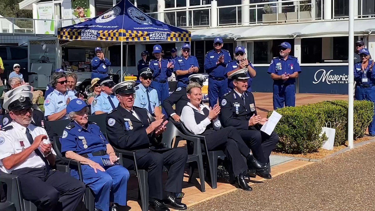 Official naming of Marine Rescue vessel the Shirley Clark