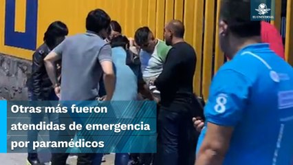 Dos maestras sufren quemaduras de segundo grado,  tras vandalismo en CCH Azcapotzalco