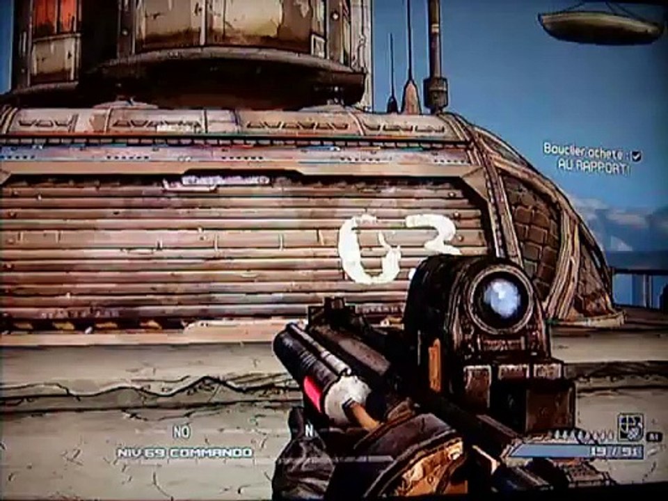 BORDERLANDS 1 - ARMES : BA 9000 Désert Carnage / DAHL (lvl66) [X1 Feu]