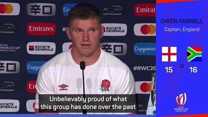 "Incredibly proud" - England react to semi-final heartbreak
