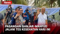 Pasangan Ganjar-Mahfud Tiba di RSPAD, Siap Jalani Tes Kesehatan