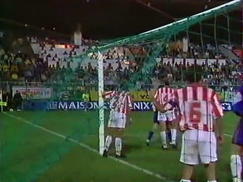 AS Cannes-Fenerbahçe SK maçının tamamı UEFA Kupası 1994-1995 64. tur, 1. maç Pierre de Coubertin (Cannes) 13 Eylül 1994 2.DEVRE