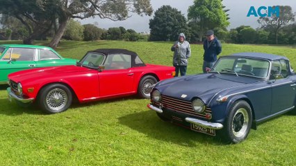 Triumph car rally rolls into city - The Standard - October 2023