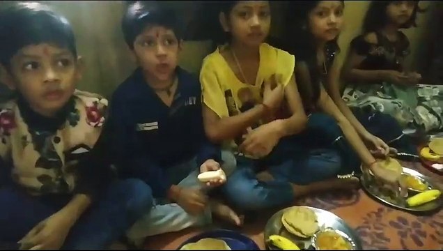 धृति योग में आज मनाई जा रही दुर्गा महाअष्टमी, घर-घर हुआ कंजक पूजन