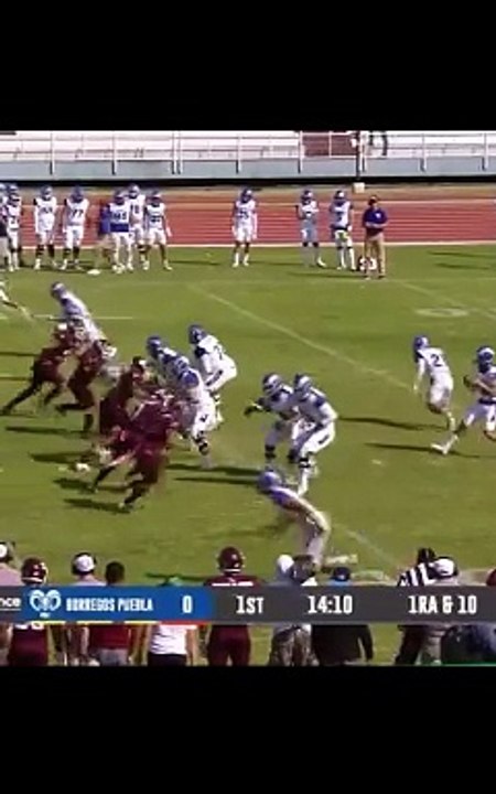 El primero de sus 4 Touchdowns de Fernando Mayen, esta tarde dio un espectáculo,  onefa #onefa #touchdown #collegefootball #highlights #americanfootball