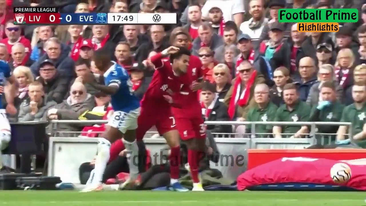 Liverpool vs Everton 2 x 0  All Goals & Highlights 2023 - Salah Goal