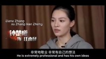 [ENG SUB] Elane Zhong talks about Xiao Zhan as an actor