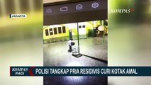 Pria Residivis Bobol Kotak Amal di 6 Masjid, Pelaku Beli Motor dan Ponsel dari Uang Hasil Curian!