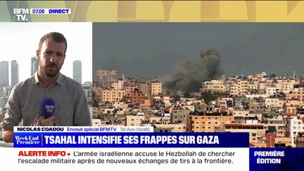 Israël/ Gaza: Tsahal, l'armée israélienne, intensifie ses frappes sur Gaza dans le cadre de son opération "glaive de fer"