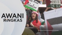 AWANI Ringkas: Rakyat berbilang kaum sertai Himpunan Freedom For Palestine
