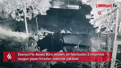 Esenyurt’ta 2 milyonluk 'kaşar peyniri' soygunu!