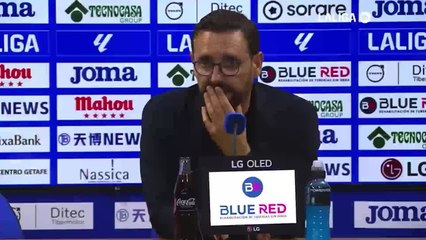 Bordalás contesta a Pellegrini con una frase que ya es un clásico