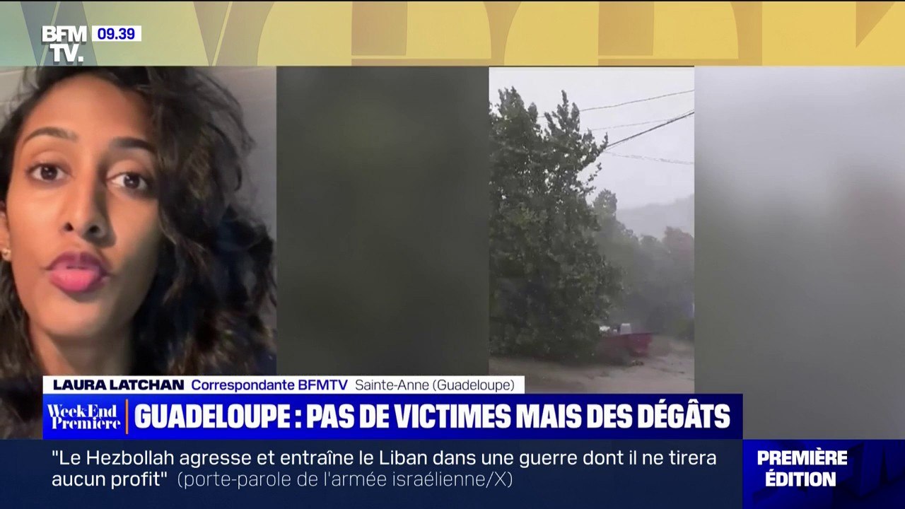 Ouragan Tammy: la Guadeloupe placée en vigilanc...