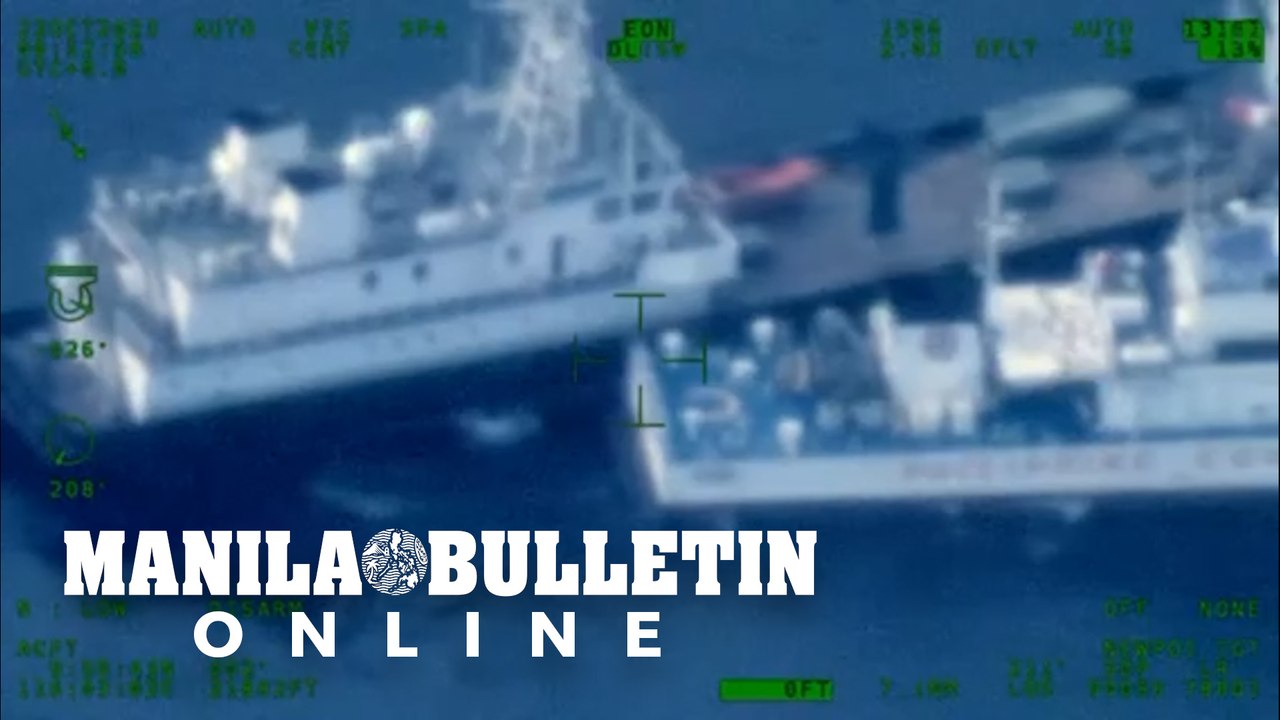 Chinese vessels collide with PCG ship, boat dur...