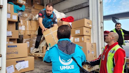 Türkiye'den, Gazze'ye sağlık malzemesi yardımı