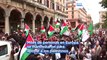 Manifestaciones masivas en Europa en apoyo a los palestinos
