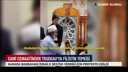 Cami cemaatinden Kanada Başbakanı Trudeau'ya Filistin tepkisi, ''Utan''