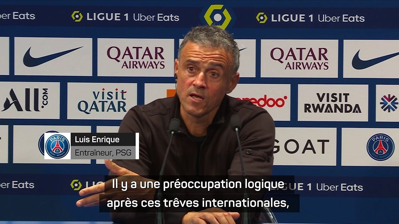 Luis Enrique : "On est plus imprévisibles"