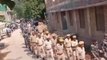 धौलपुर: विधानसभा चुनाव की कवायद तेज, CRPF व पुलिस जवानों ने निकाला फ्लैग मार्च