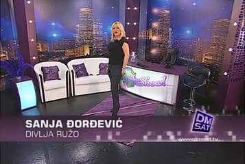 Sanja Djordjevic - Divlja ruza - Peja Show - (Tv Dmsat 2012)