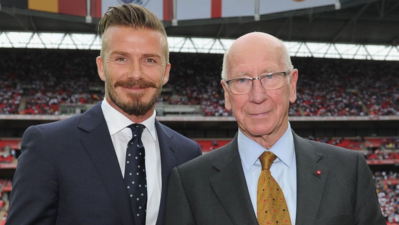 David Beckham’s moving tribute to Bobby Charlton: ‘I owe everything to him’