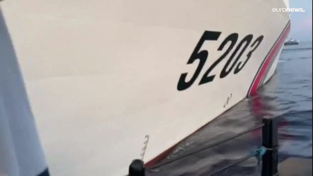 شاهد: حادثا تصادم بين سفن صينية وفيليبينية في بحر الصين الجنوبي