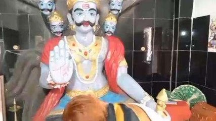 इंदौर में स्थित है दशानन रावण का मंदिर, दशहरे के दिन होता है विशेष हवन- पूजन