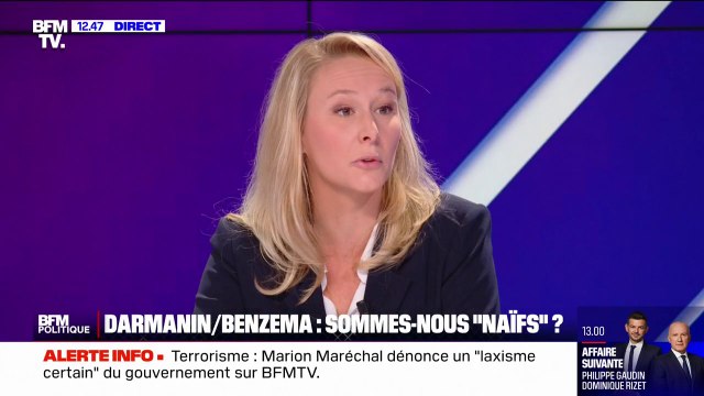 Pour Marion Maréchal, Karim Benzema est la démonstration absolue du Français de papier