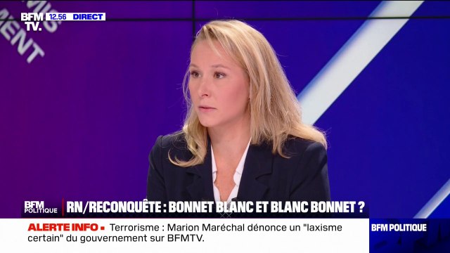 Manifestations pro-palestiniennes: Je ne vois pas de raisons objectives de l'interdire même si ça me désespère affirme Marion Maréchal