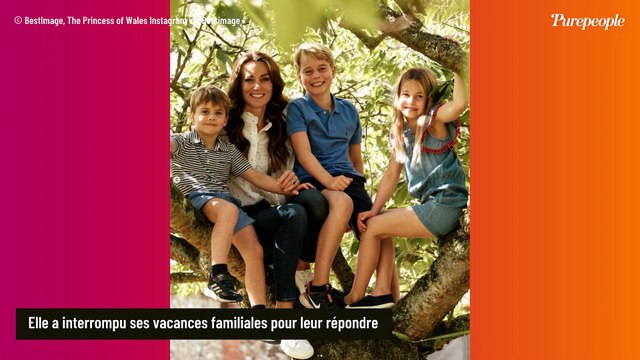 Kate Middleton interrompt ses vacances avec William et leurs enfants : ce rendez-vous immanquable...