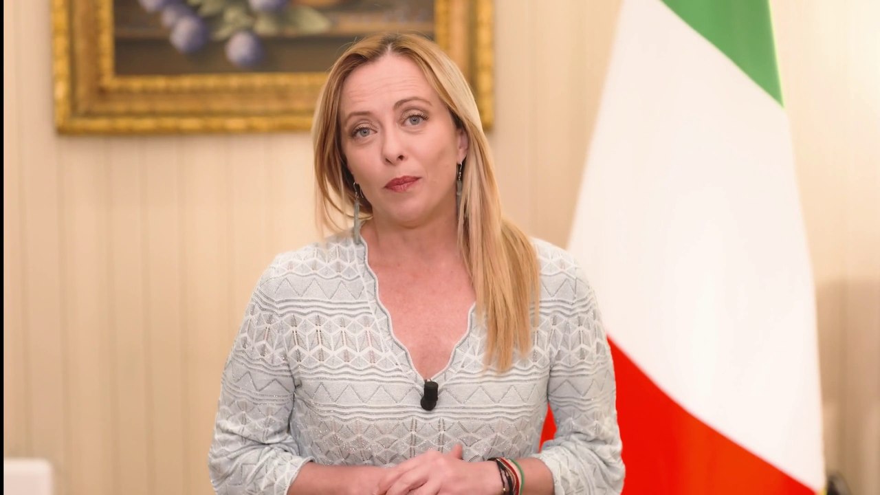 Fdi, Meloni "Mi spiace non essere a kermese,anch'io sono essere umano"