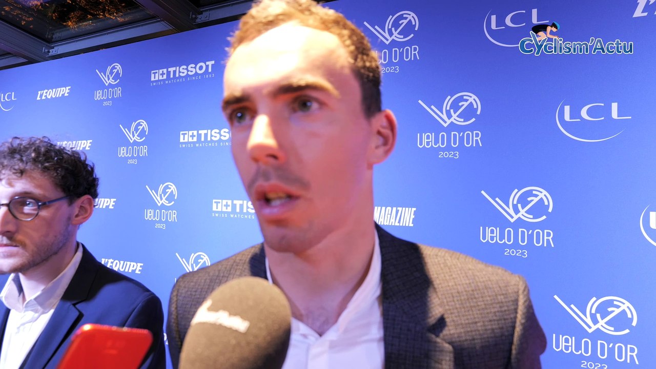 Vélo d'or 2023 - Christophe Laporte : "Ça fait forcément plaisir d'être élu et de recevoir une distinction, encore plus avec la soirée de cette année, ça donne de la valeur à ce que l'on fait"