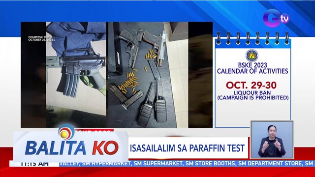 Security forces, naka-full alert matapos ang pamamaril na ikinasawi ng 3 tao | BK