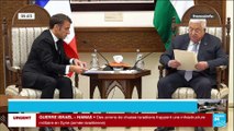 Résumé en deux minutes de la première journée de la visite d'Emmanuel Macron au Proche Orient après l'attaque contre Israël