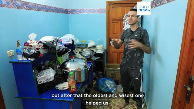 Irish passport-holder Ibrahim Al-Agha hosts 90 displaced people at his Gaza home