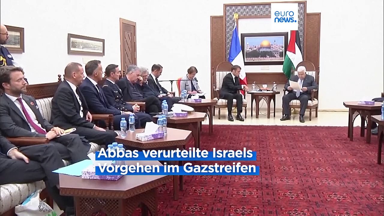 Macron in Israel: Anti-IS-Koalition soll gegen die Hamas vorgehen