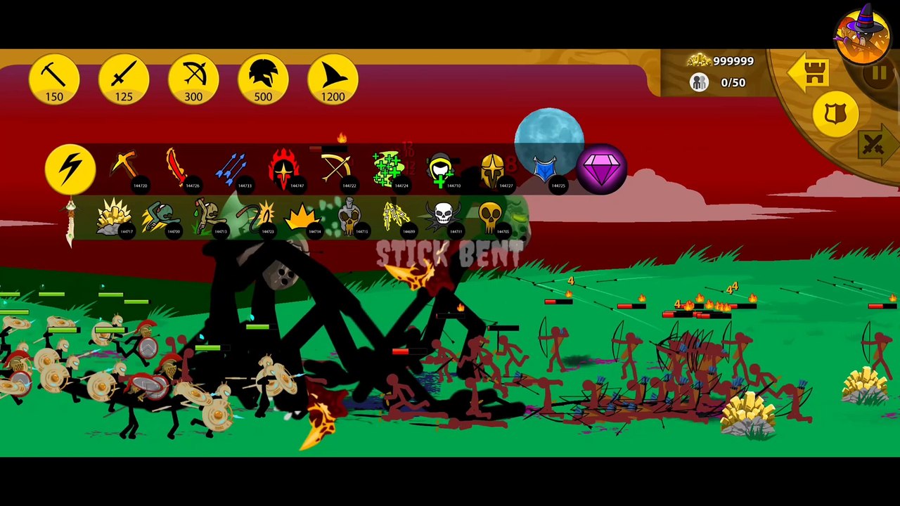 ULTIMATE NIGHT SURVIVOR UNDEADS LEVEL UNLOCKED | STICK WAR LEGACY | STICK BENT