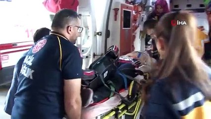 Elazığ'da okul bahçesinde öğrenci düşerek yaralandı